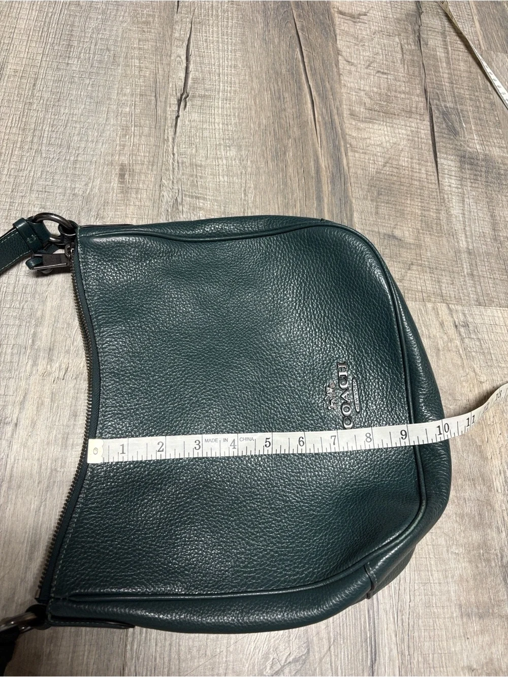 Coach pebble leather